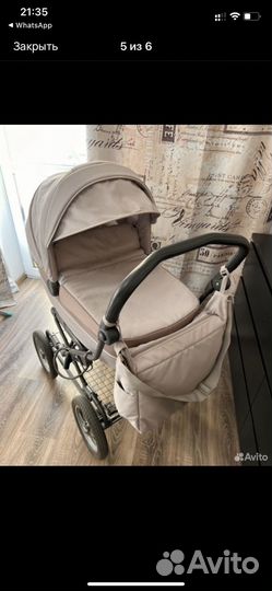 Коляска inglesina sofia + автокресло