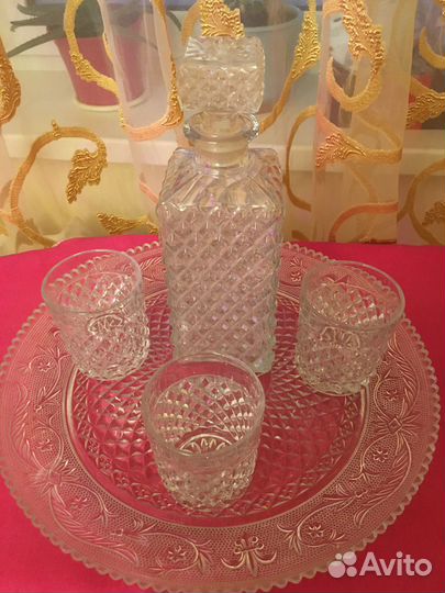 Хрустальная посуда СССР