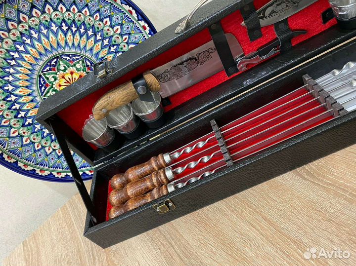 Шампура в кейсе