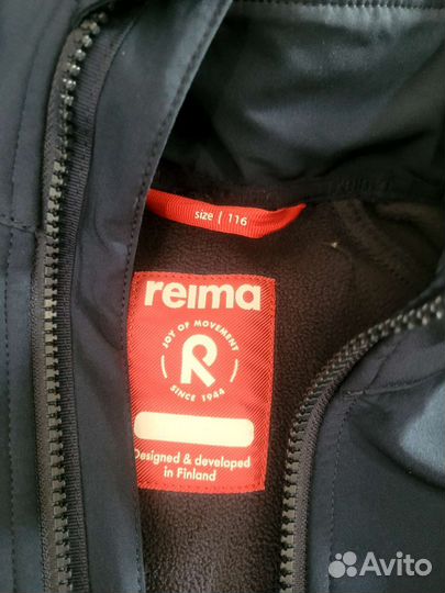 Куртка softhell штаны, демисезонная reima 116 -122