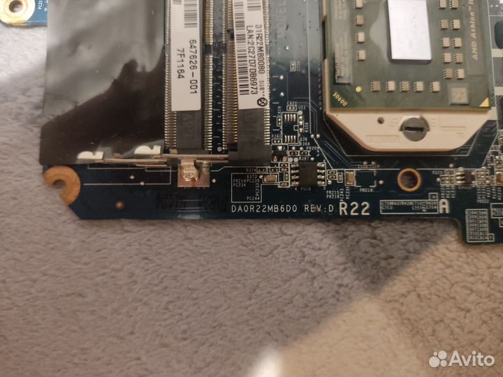 Материнская плата hp g6,g7
