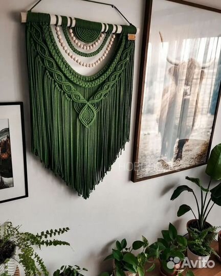 Панно макраме