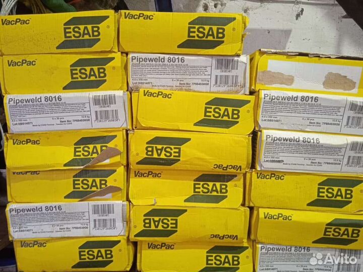 Электроды сварочные esab