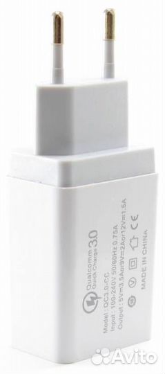 Зарядное устройство M-45 USB QC 3.0 (Fast charge)