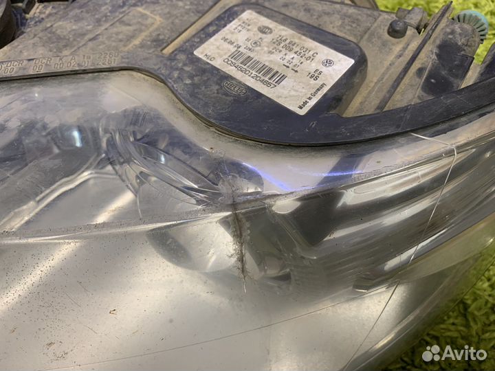 Адаптивные ксенон фары на Volkswagen Touareg GP