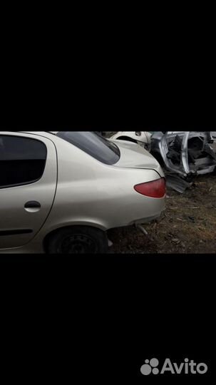 Пежо 206, крыло заднее левое