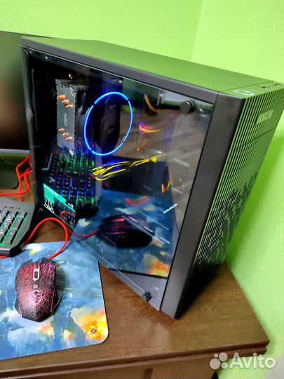 Игровой компьютер intel 8 ядер / RX 6600 8gb