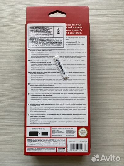 Ориг Чехол + пленка для Nintendo Switch Lite
