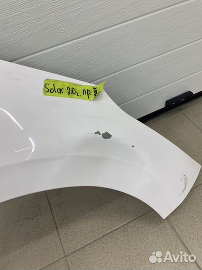 Крыло переднее правое solaris 2020г