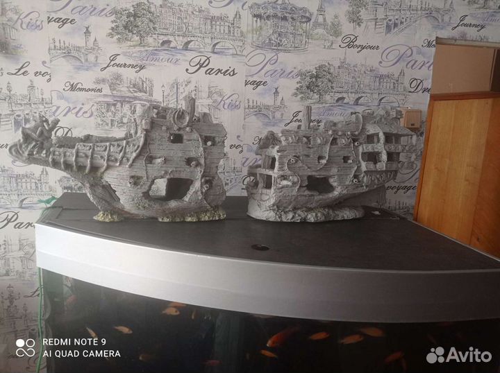 Аквариумы от 30до 720литров фирменный б/у