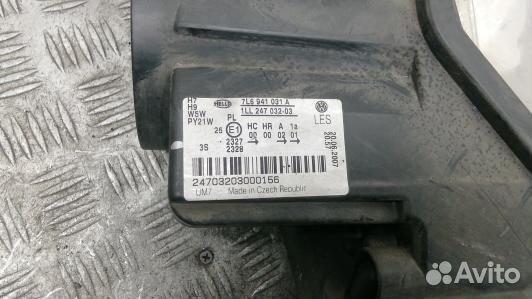 Фара левая volkswagen touareg 7L (PEA18MR01)