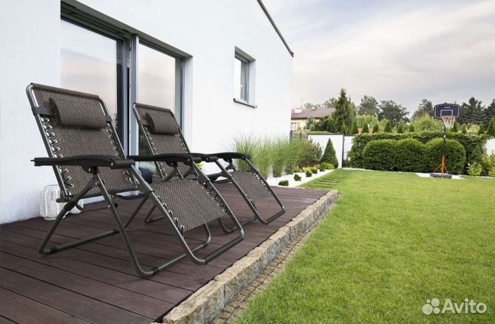 Кресло шезлонг раскладное