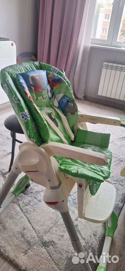 Стульчик для кормления chicco polly