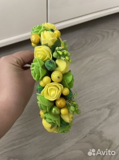 Ободок ручной работы