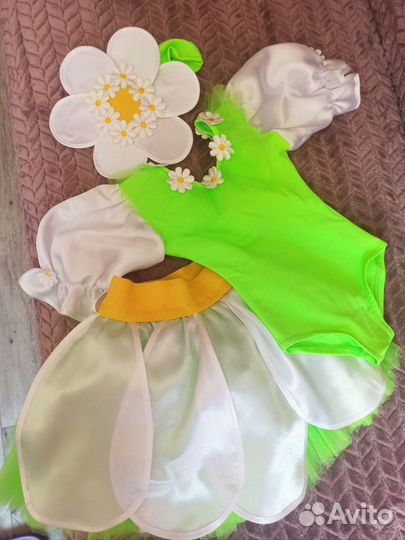 Костюм ромашки, цветочек в садик на утренник
