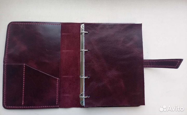 Ежедневник - натуральная кожа