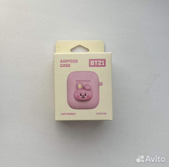 Чехол на наушники airpods BTS BT21, оригинал