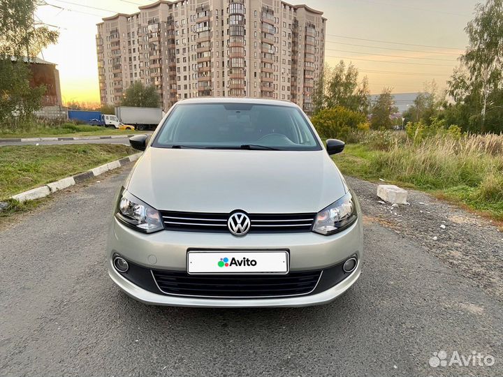 Volkswagen Polo 1.6 AT, 2012, 161 000 км