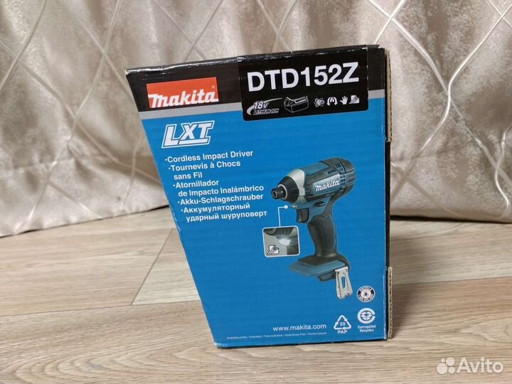 Ударный шуруповерт Makita dtd152z