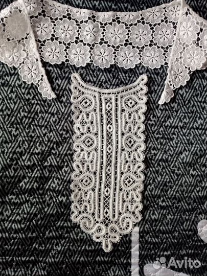 Вологодское кружево, воротнички, монишка