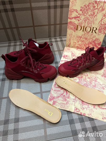 Кроссовки dior кожа/текстиль/силикон