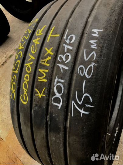 Грузовая шина б/у 385 55 22.5 Goodyear арт.0/614