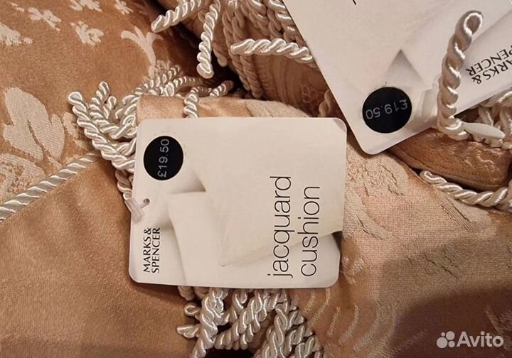 Комплект marks&spencer покрывало+подушки+наволочки