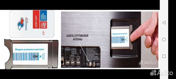 Модуль Триколор + 1 карта Единый