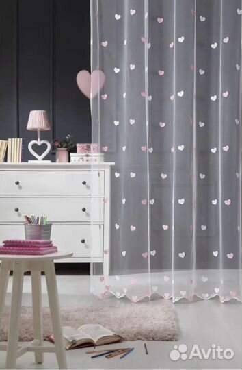 Тюль вышивка 300на250