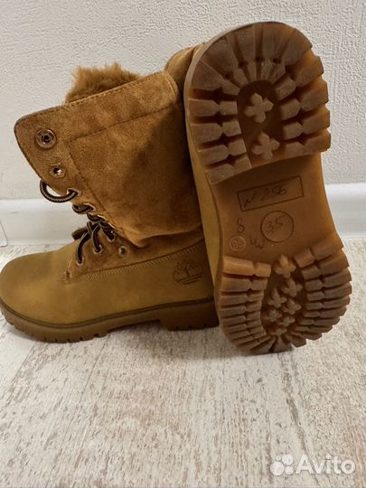 Ботинки женские зимние timberland 36