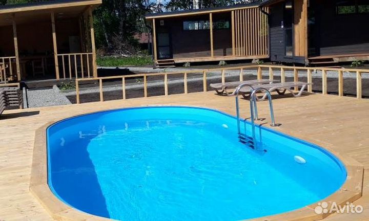 Каркасный бассейн Лагуна 5х3х1,5 в наличии