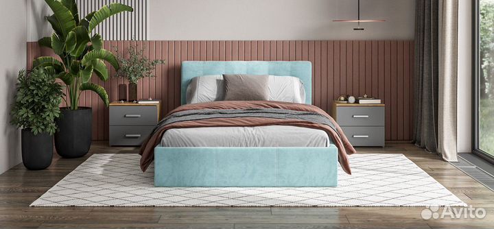 Кровать Белла 140/160х200 с подъемным механизмом