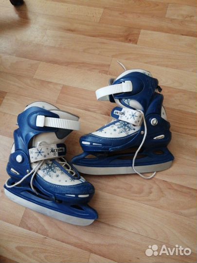 Коньки детские раздвижные 34 37