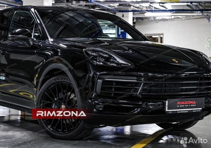 Кованые диски R21 на Porsche Cayenne