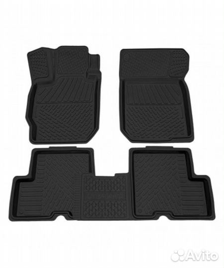 Коврики Nissan Almera G15 (13-18) резиновые