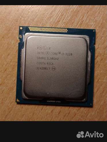 Процессор intel core i3 3220 сокет 1155