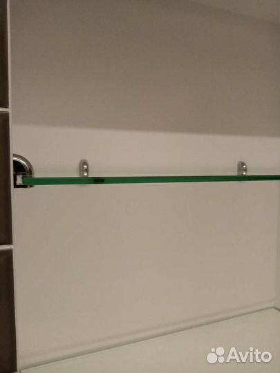 Стеклянные полки по вашим размерам и эскизам