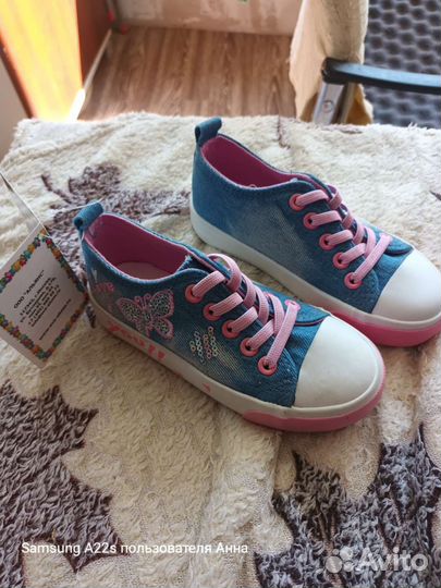 Кеды для девочки 26
