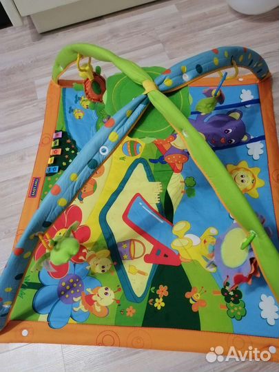 Развивающий коврик tiny love солнечная полянка