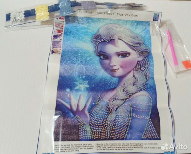 Алмазная мозайка холодное сердце