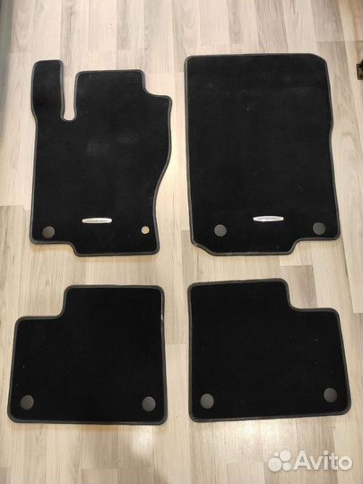 Оригинальные коврики mercedes ML166 (GLE)