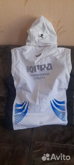 Куртка утепленная безрукавка с капюшоном Югра