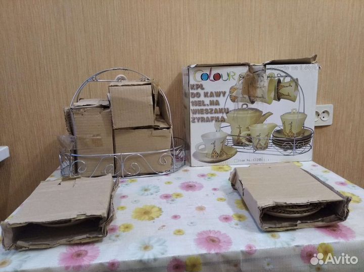 Кофейный сервиз новый