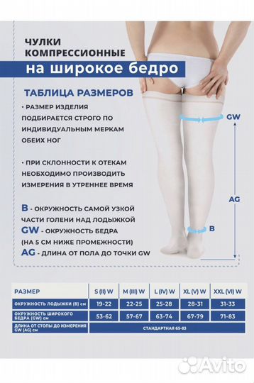 Компрессионные чулки для родов