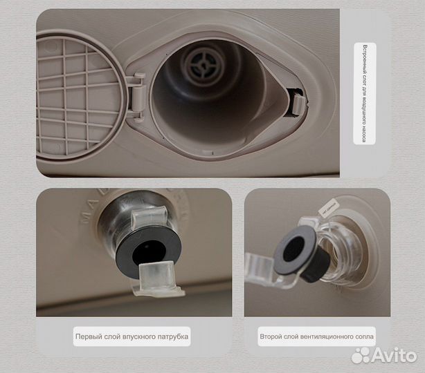 Самонадувающийся матрас с насосом