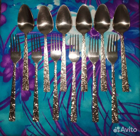 Ложки вилки нержавейка СССР