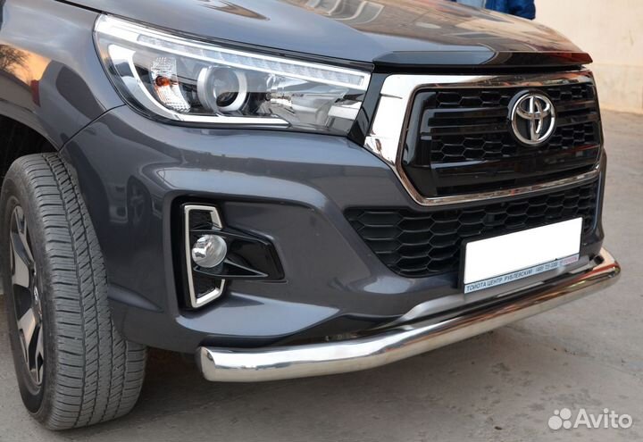 Защита бампера переднего Toyota Hilux Exclusive Bl