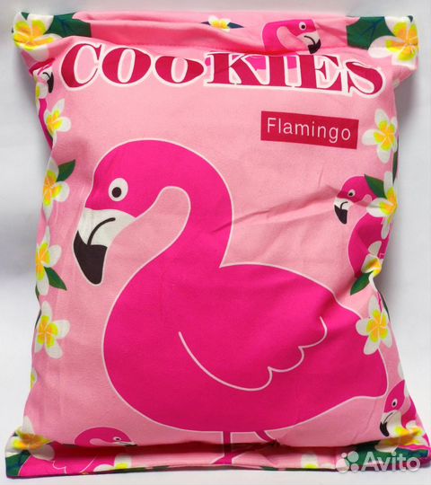 Пудинг подушка фламинго подушка печенье мягкая игр