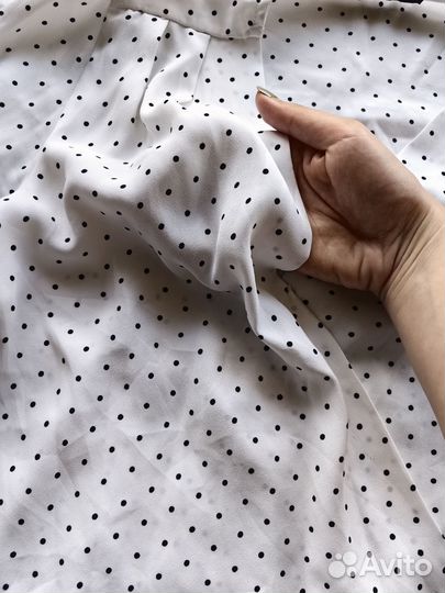 Блузка белая