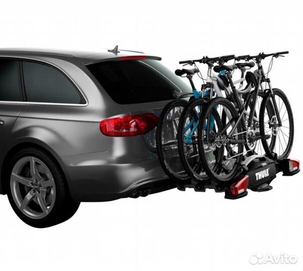 Велокрепление Thule VeloCompact 926 для перевозки 3-х велосипедов 13-конт. вилка (аналог 927)